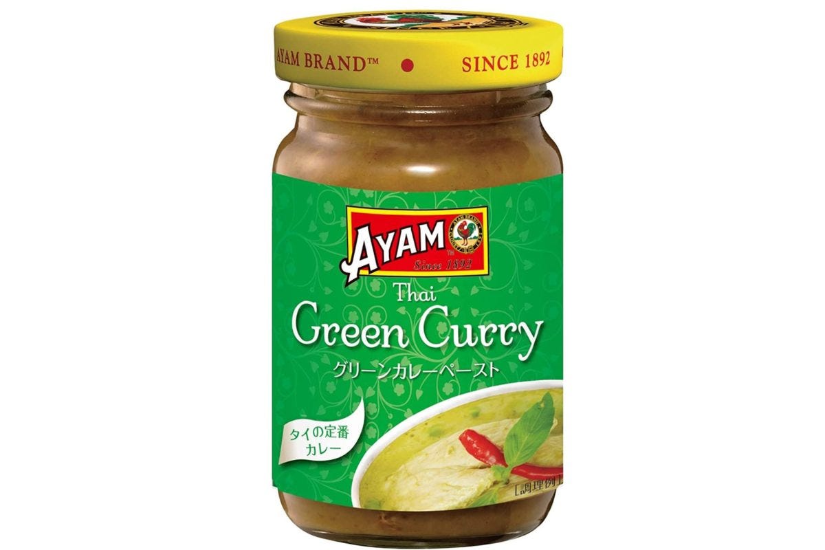 アヤムグリーンカレーペースト