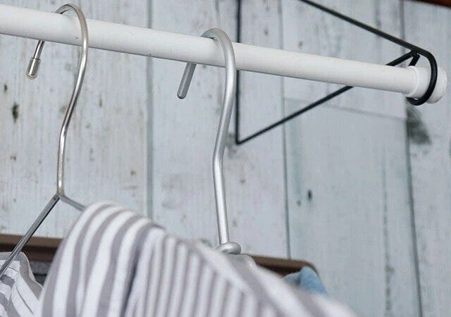 ダイソーのドアフックハンガー(ブラック)2 ダイソーのドアフックハンガー(ブラック)2