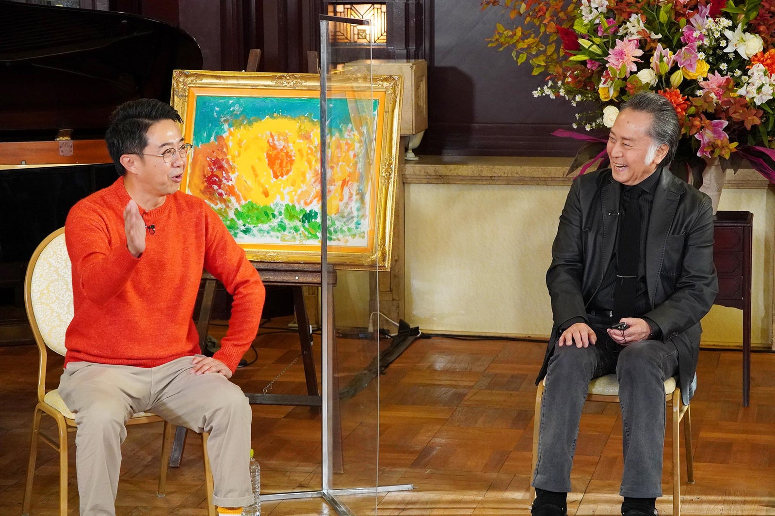 矢作兼、北大路欣也（C）テレビ東京