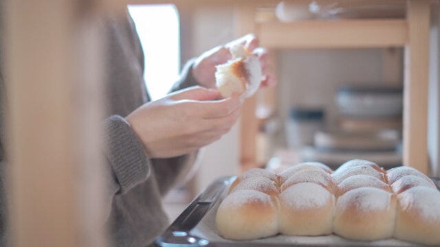 パンを焼いてみる