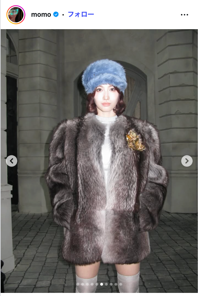 TWICEモモ Instagramより