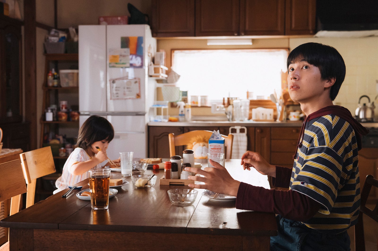 佐藤大空、坂東龍汰「ライオンの隠れ家」第2話（C）TBS