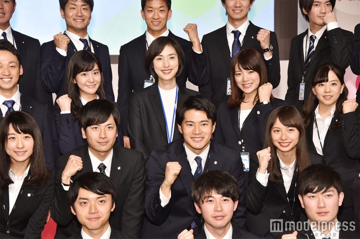 テレビ朝日入社式の様子 (C)モデルプレス