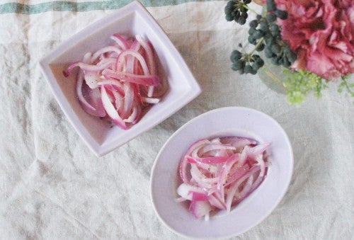 赤タマネギのマリネ