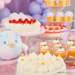 スイーツブッフェ with コリラックマ ~お空のくるりんわたあめ~(C)2024 San-X Co., Ltd. All Rights Reserved.