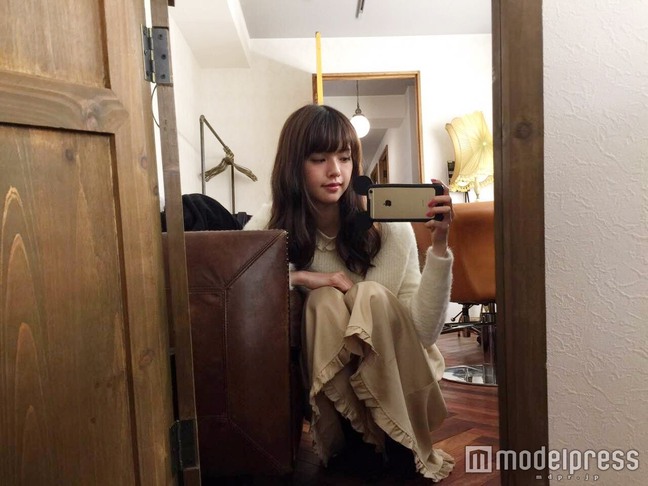 鈴木優華／インタビューオフショット