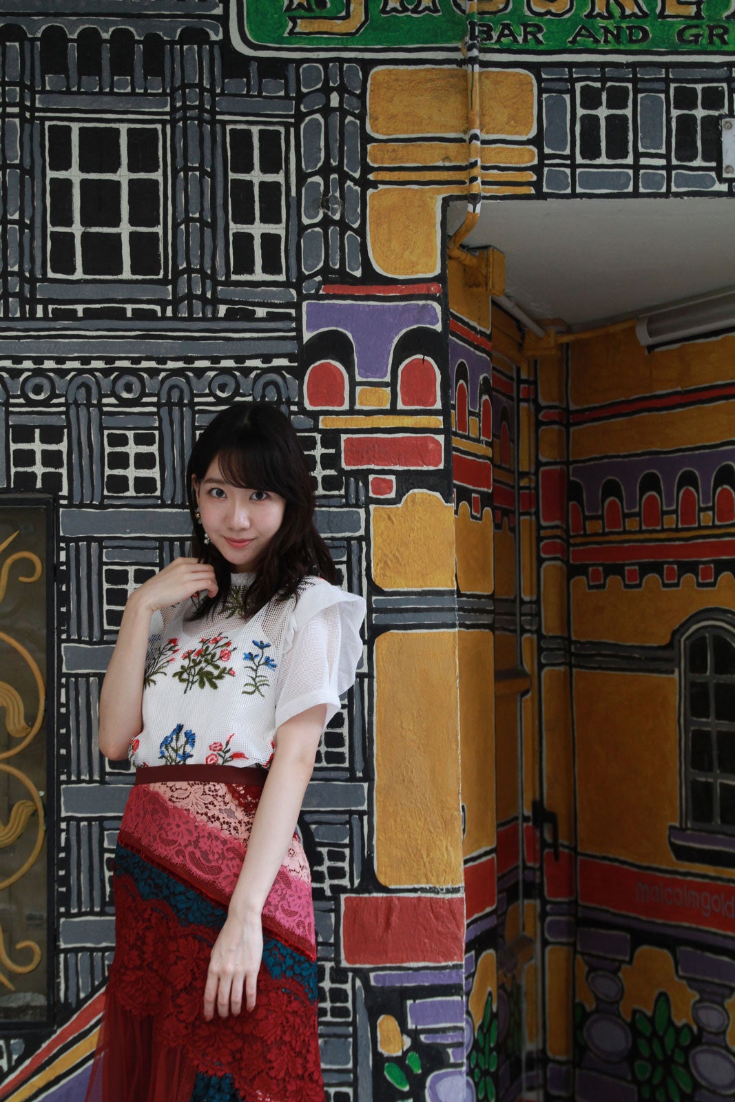 柏木由紀／香港（提供写真）