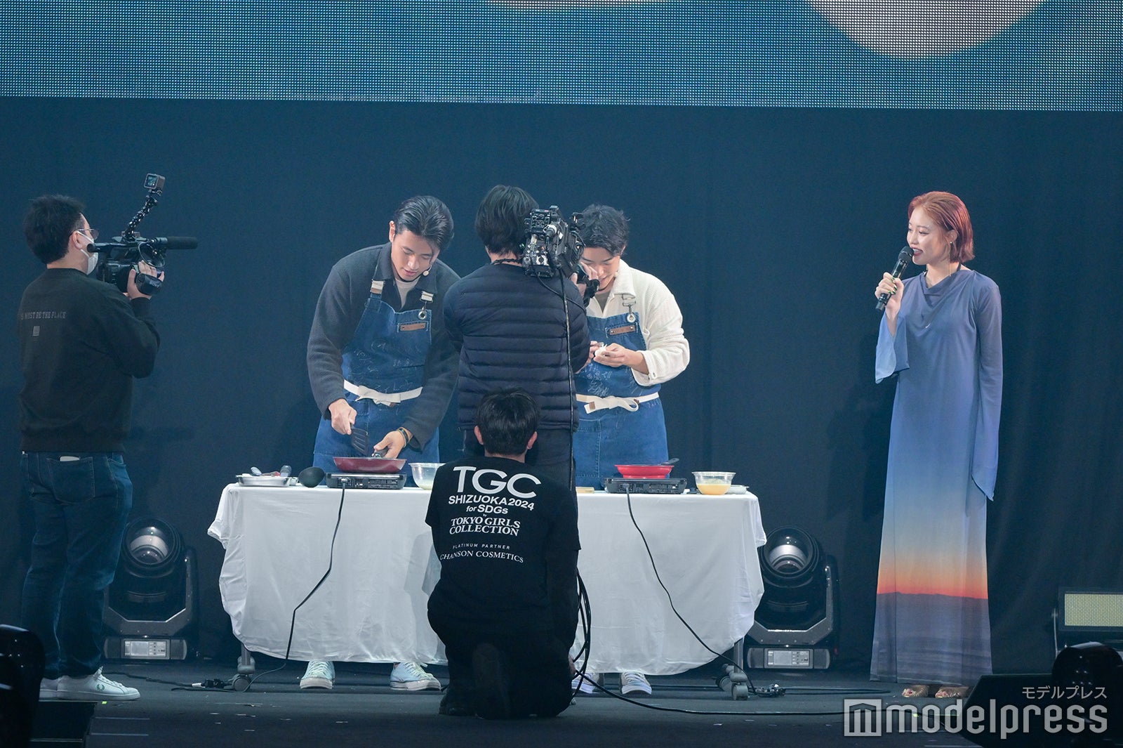 伊藤楽、池田航、王林（C）モデルプレス