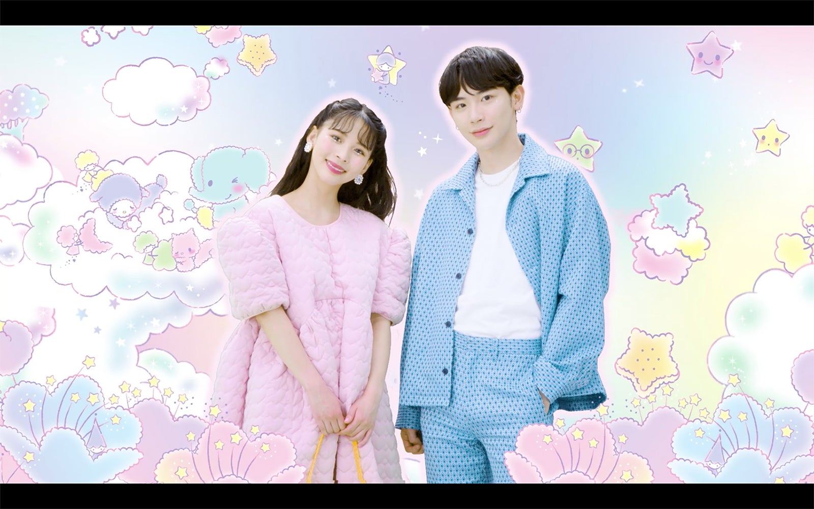 ミチ、よしあき「LittleTwinStars～雲の上のファッションショー～」（C）‘21 SANRIO（C）‘21 SANRIO／SEGATOYS S／D・G S／F・G SP-M S／T・F 著作（株）サンリオ