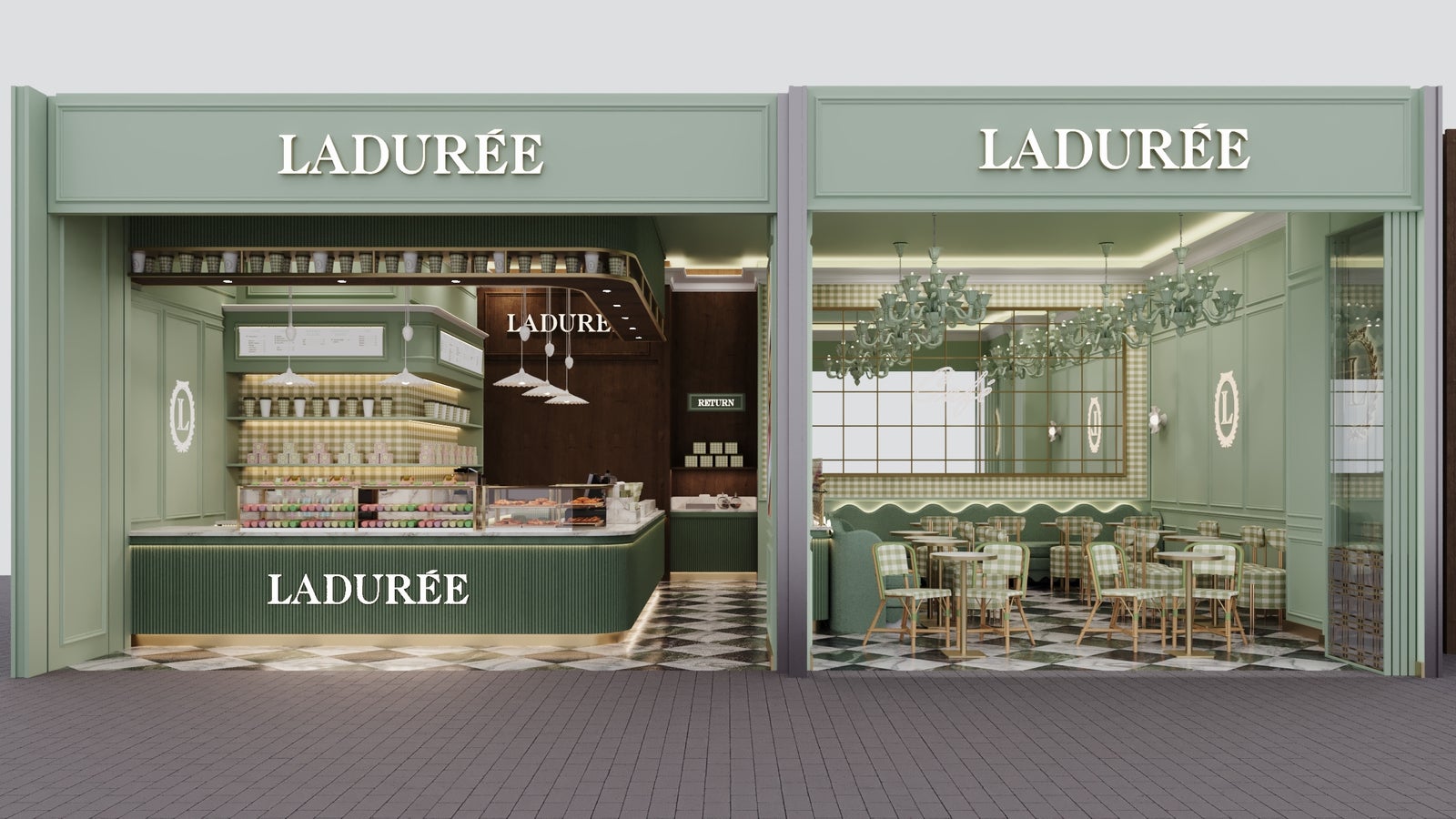 ラデュレの新コンセプト「カフェ・ラデュレ」日本初上陸 名古屋に7月9日オープン