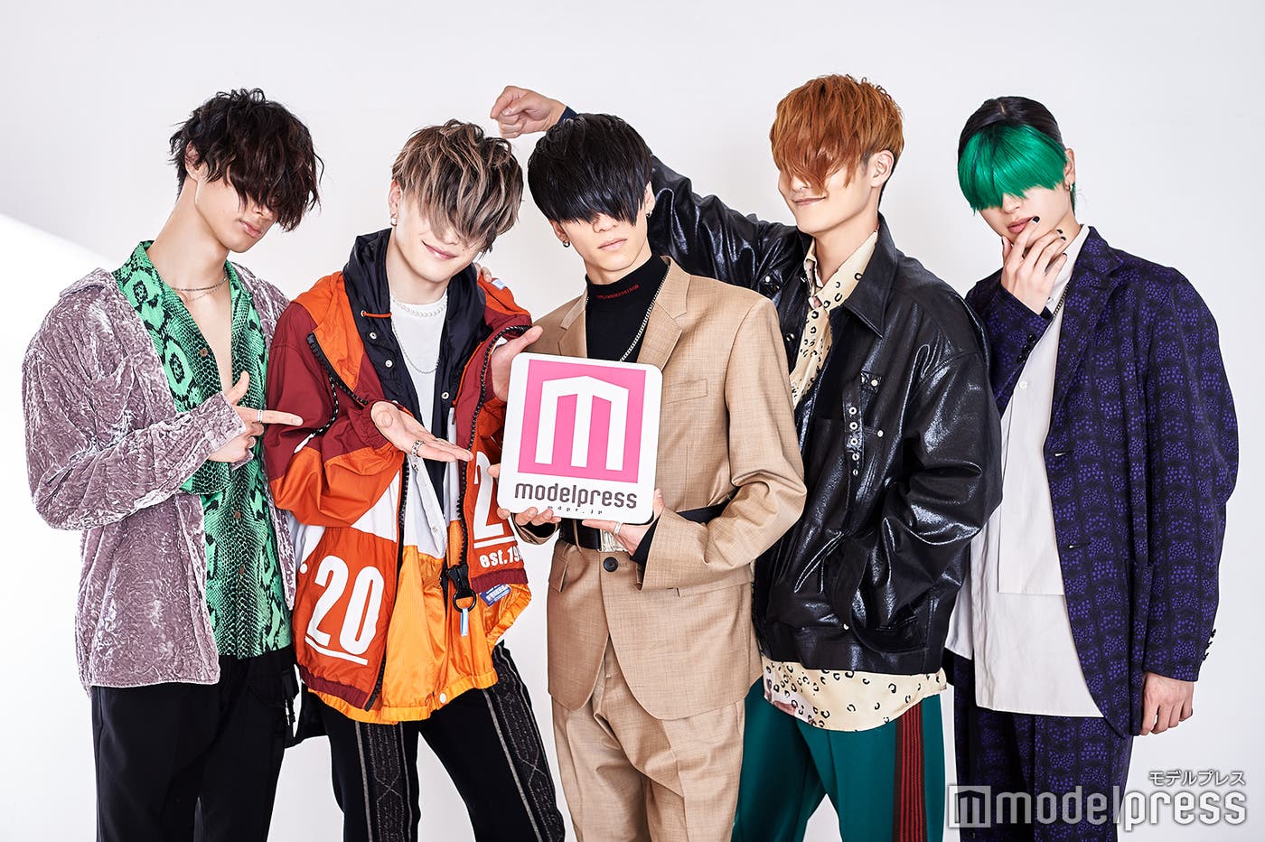 (左から)相沢勇仁、星野陽介、南優輝、内田将綺、仲川蓮(C)モデルプレス