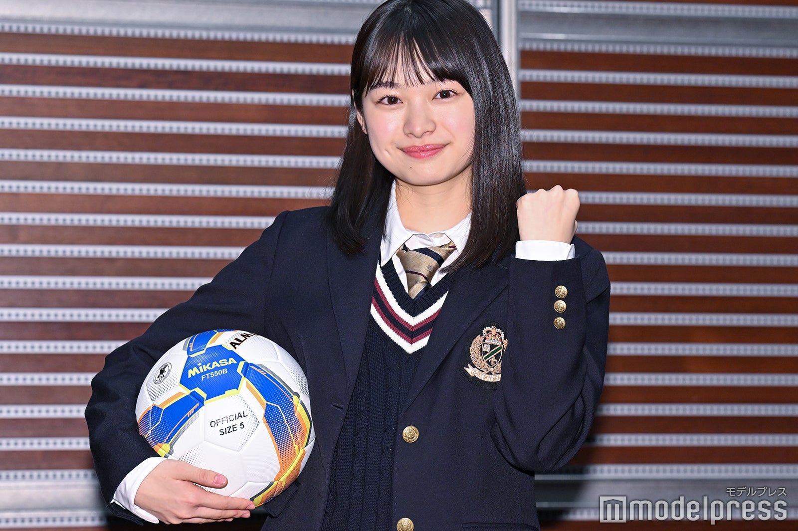 月島琉衣「高校サッカー応援マネージャー」就任 好きな選手は三笘薫「ワールドカップからずっと見ている」