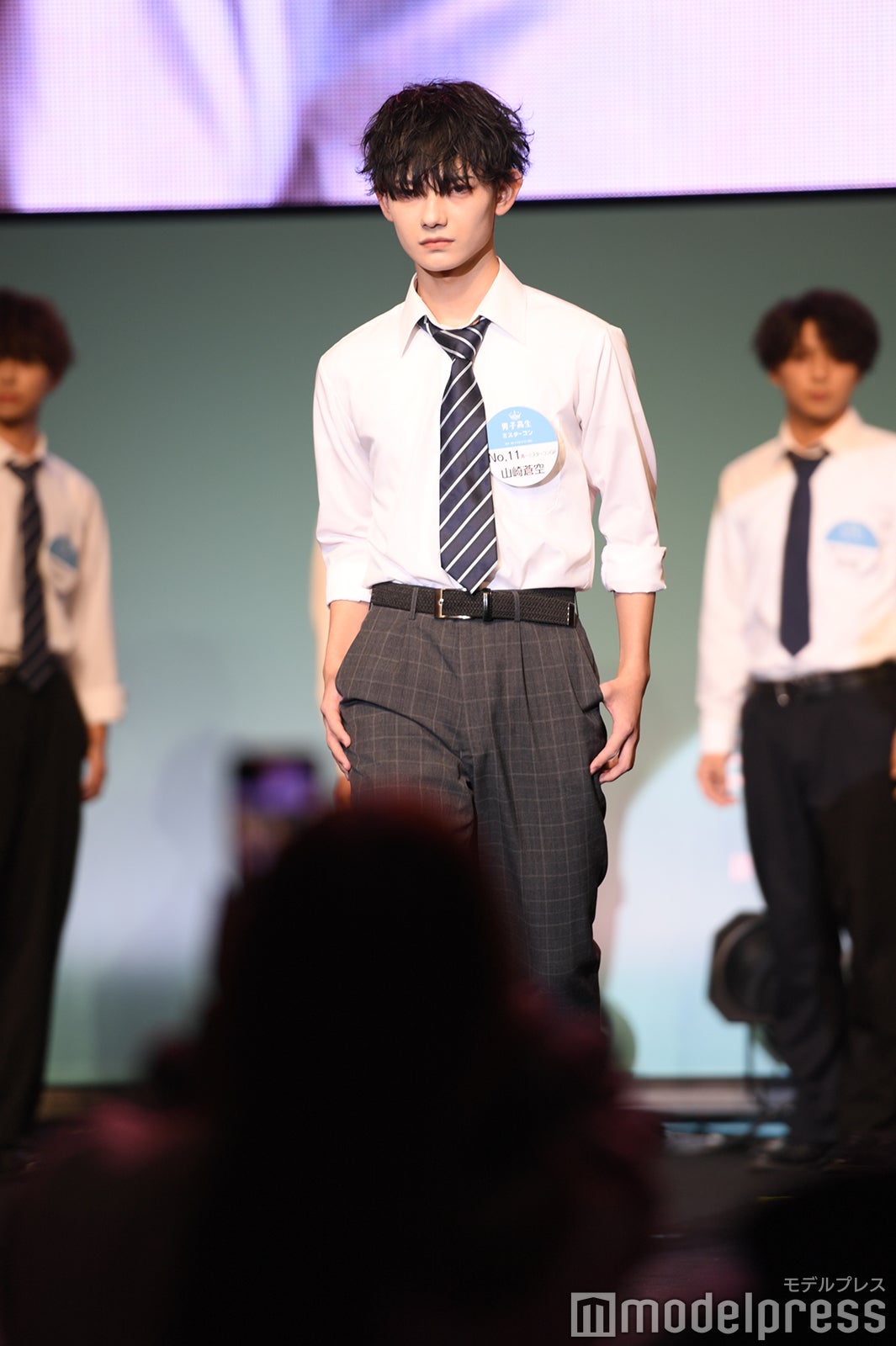 「男子高生ミスターコン2021」ファイナリスト（C）モデルプレス