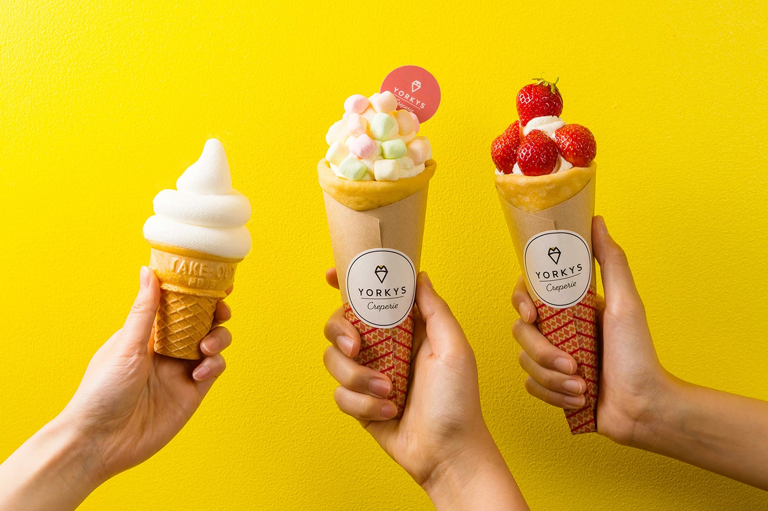 「ヨーキーズクレープリー」大阪発の行列クレープ屋が東京初出店