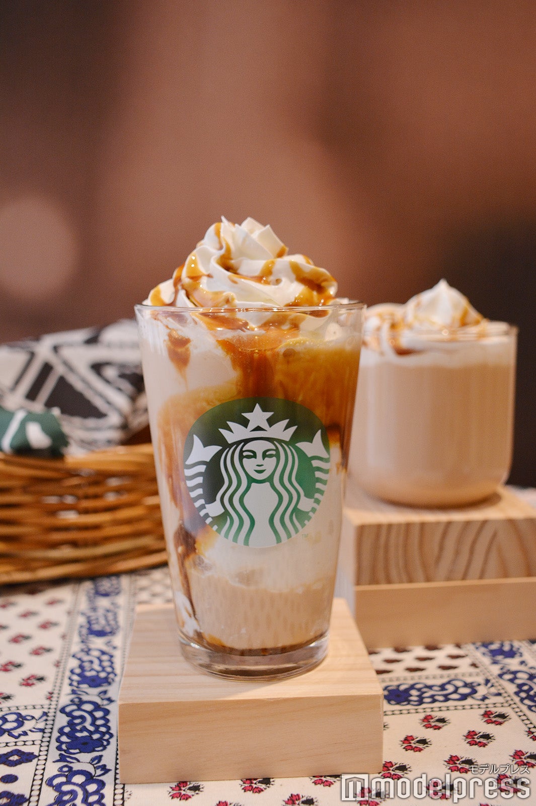 ほうじ茶 meets キャラメル クリーム フラペチーノ／画像提供：スターバックス コーヒー ジャパン