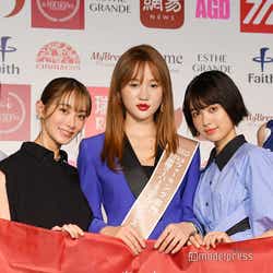 モデルプレス - 松本愛・アンジェラ芽衣ら、豪華モデル集結 こだわりのコーディネートで圧巻ランウェイ