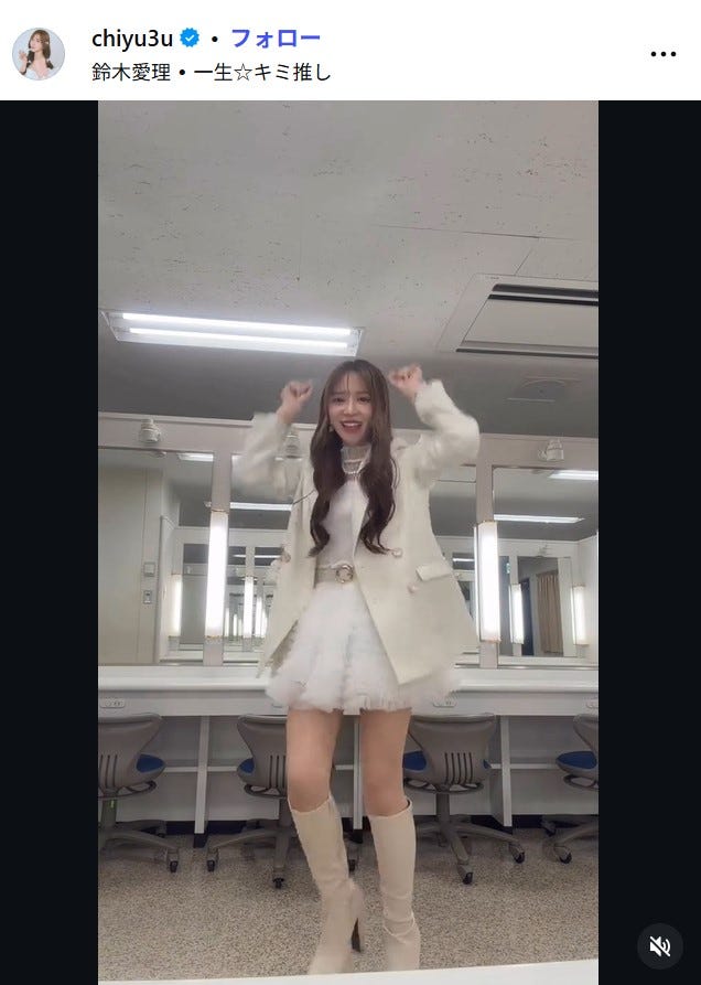 河西智美Instagramより