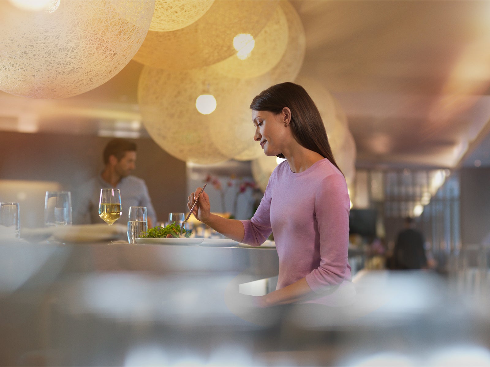 ビジネスラウンジならフライト直前も充実（提供画像）