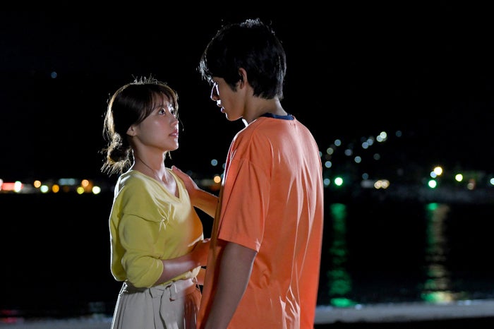 有村架純、岡田健史/「中学聖日記」より(C)TBS