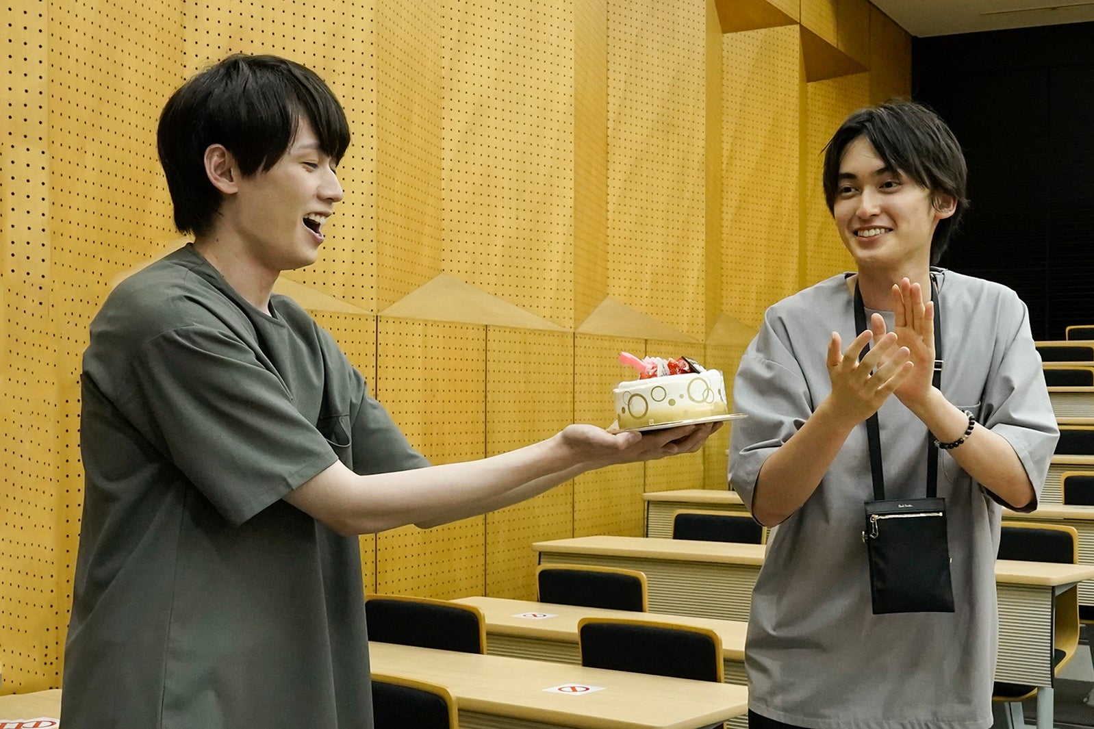 織部典成、松井健太（提供写真）