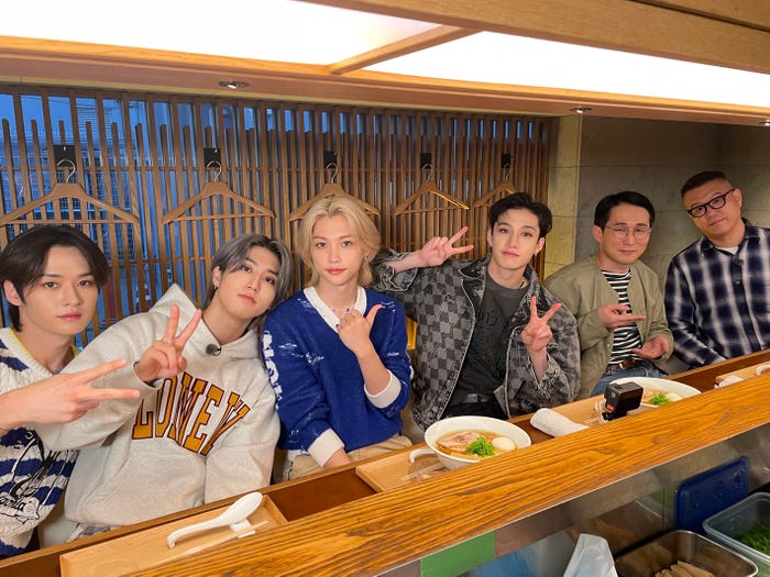 バンチャン、リノ、ハン、フィリックス、シソンヌ(C)テレビ朝日