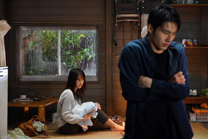 有村架純、岡田健史/「中学聖日記」第10話より(C)TBS