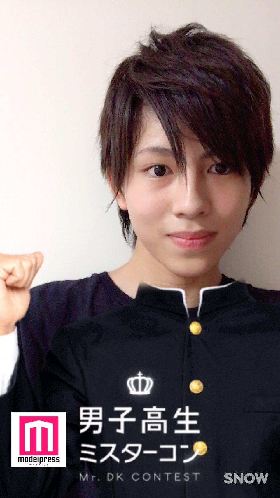 「パートナー投票数」2位：梶原大和 
「男子高生ミスターコン2016」九州・沖縄地方予選／ファイナリスト発表