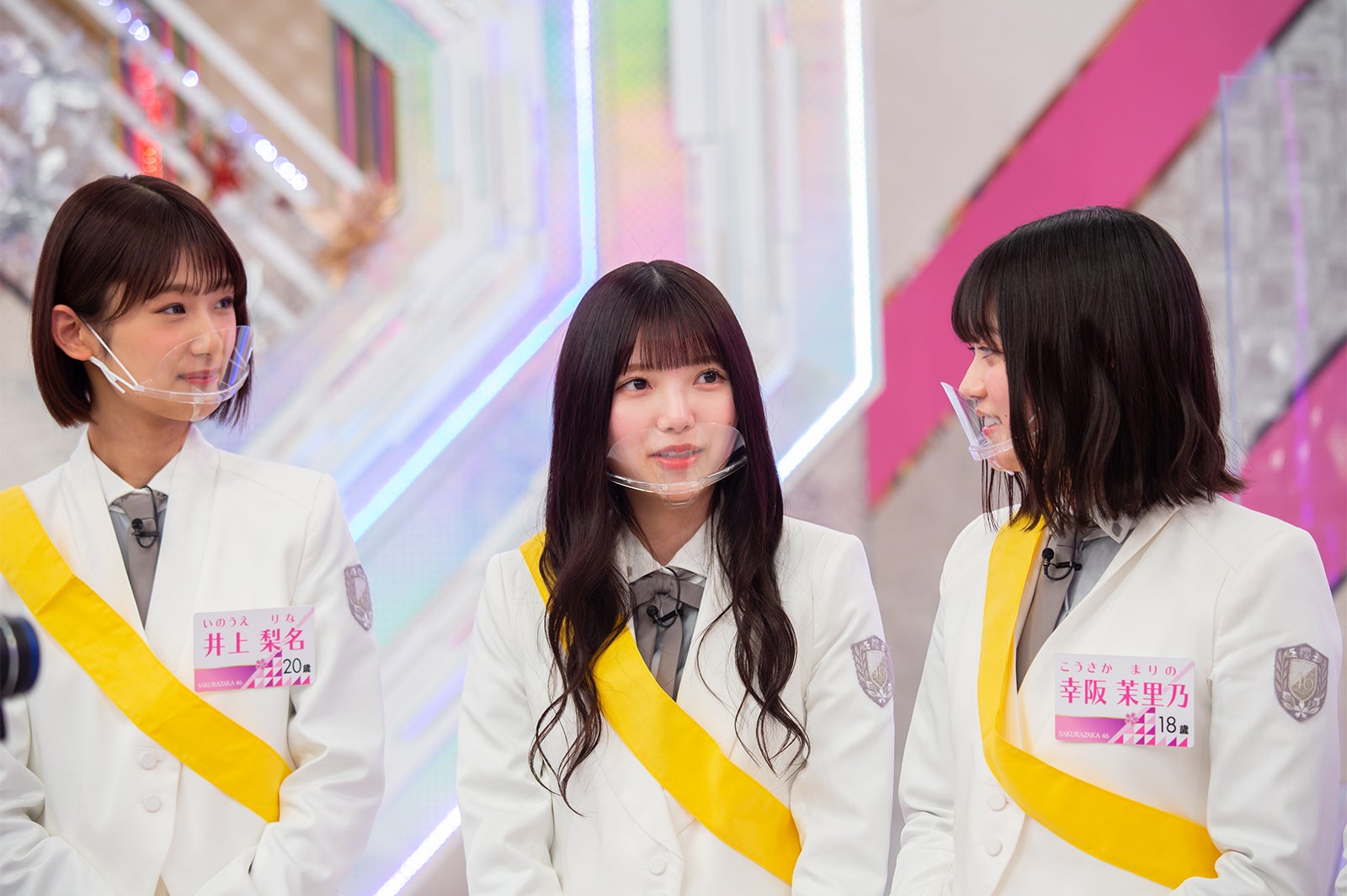 井上梨名、上村莉菜、幸阪茉里乃（提供写真）