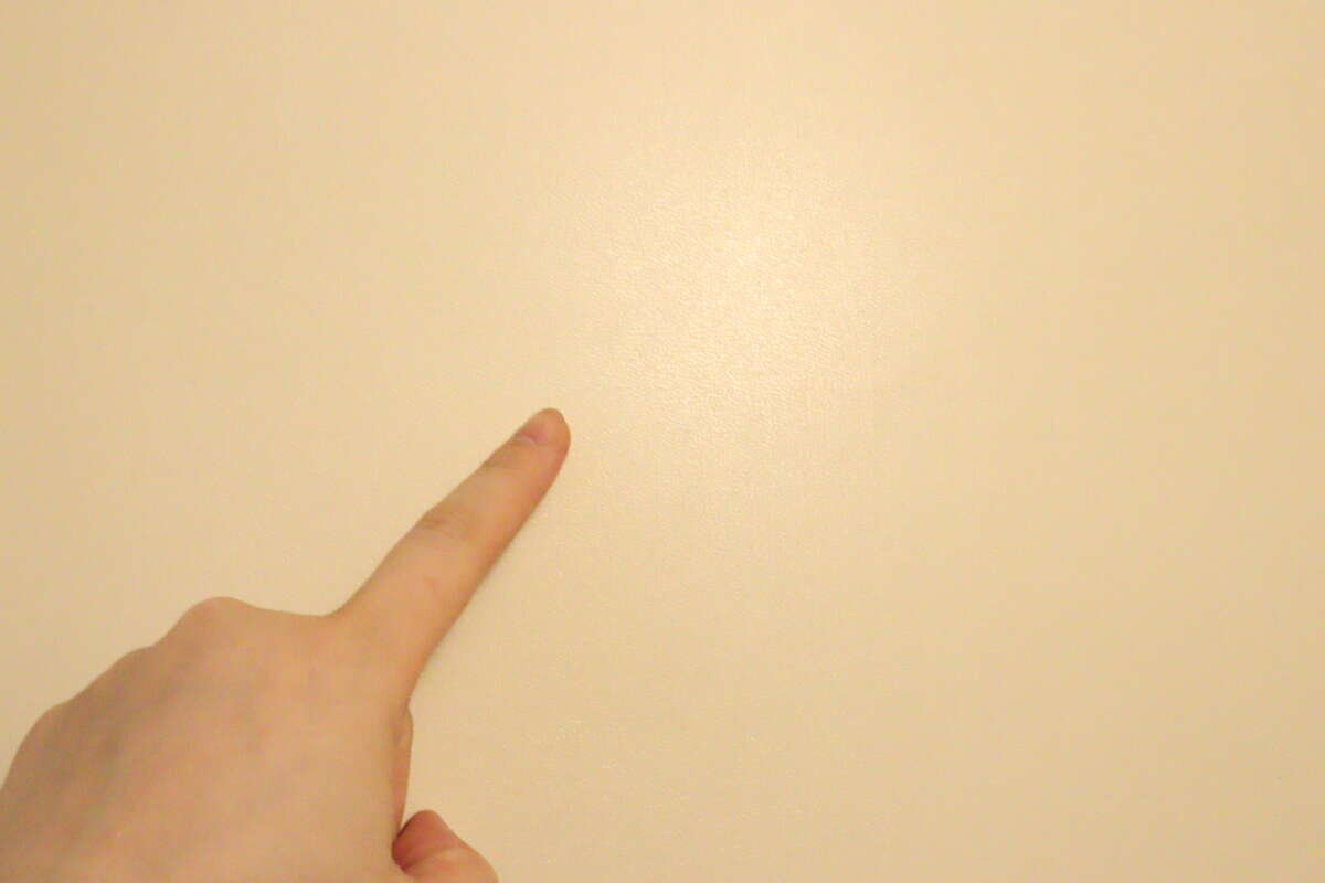 ダイソー　ステンレスタオルリング（ジェル吸盤）　跡