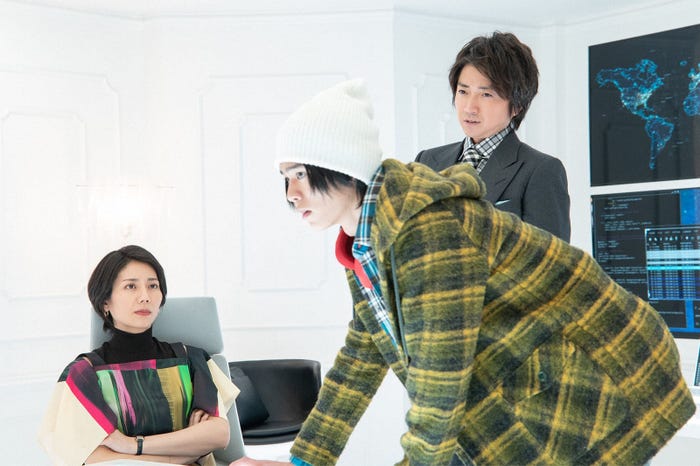 松下奈緒、日向亘、藤原竜也/「Get Ready!」第7話より(C)TBS