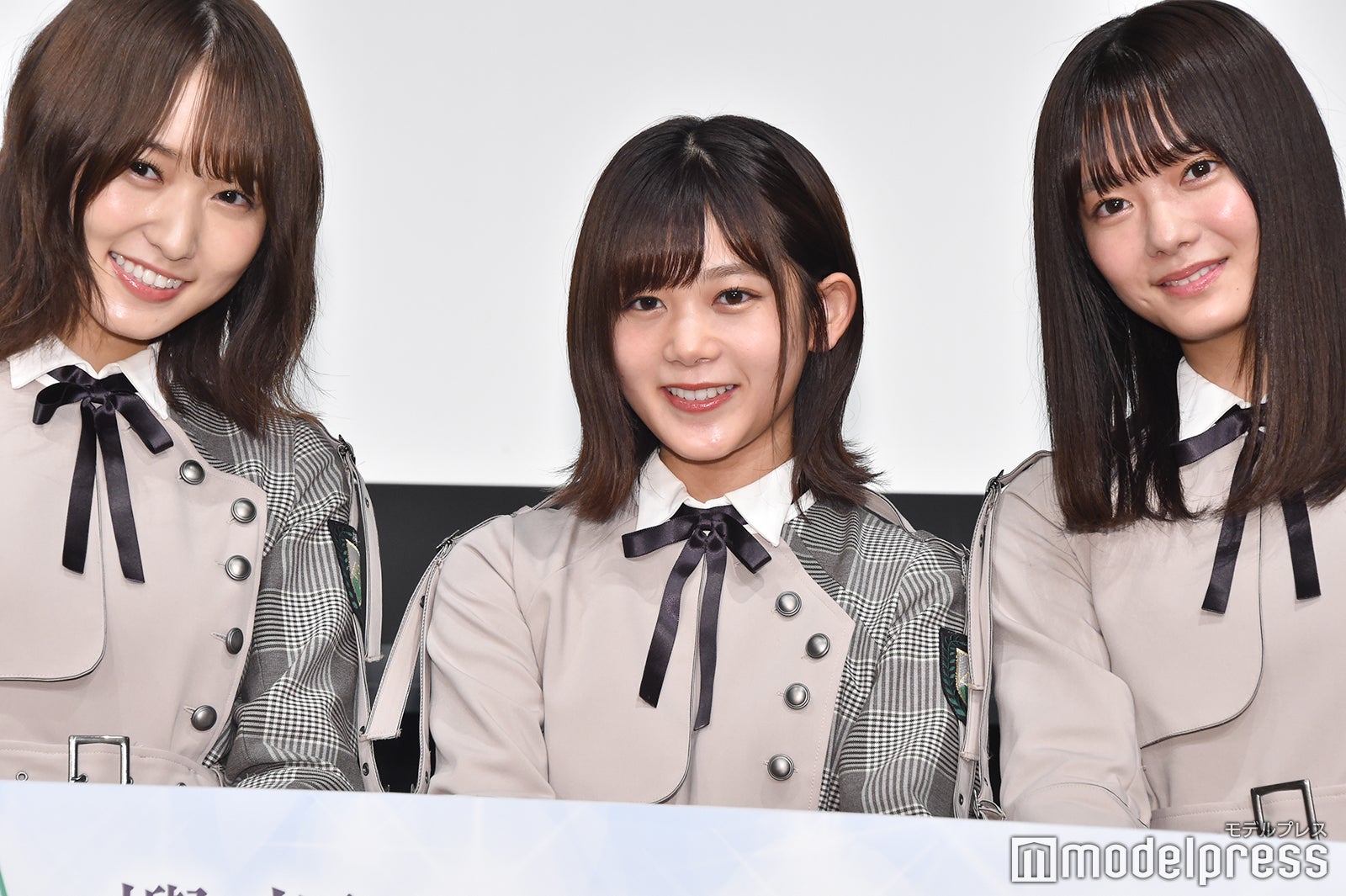 菅井友香、尾関梨香、田村保乃 （C）モデルプレス