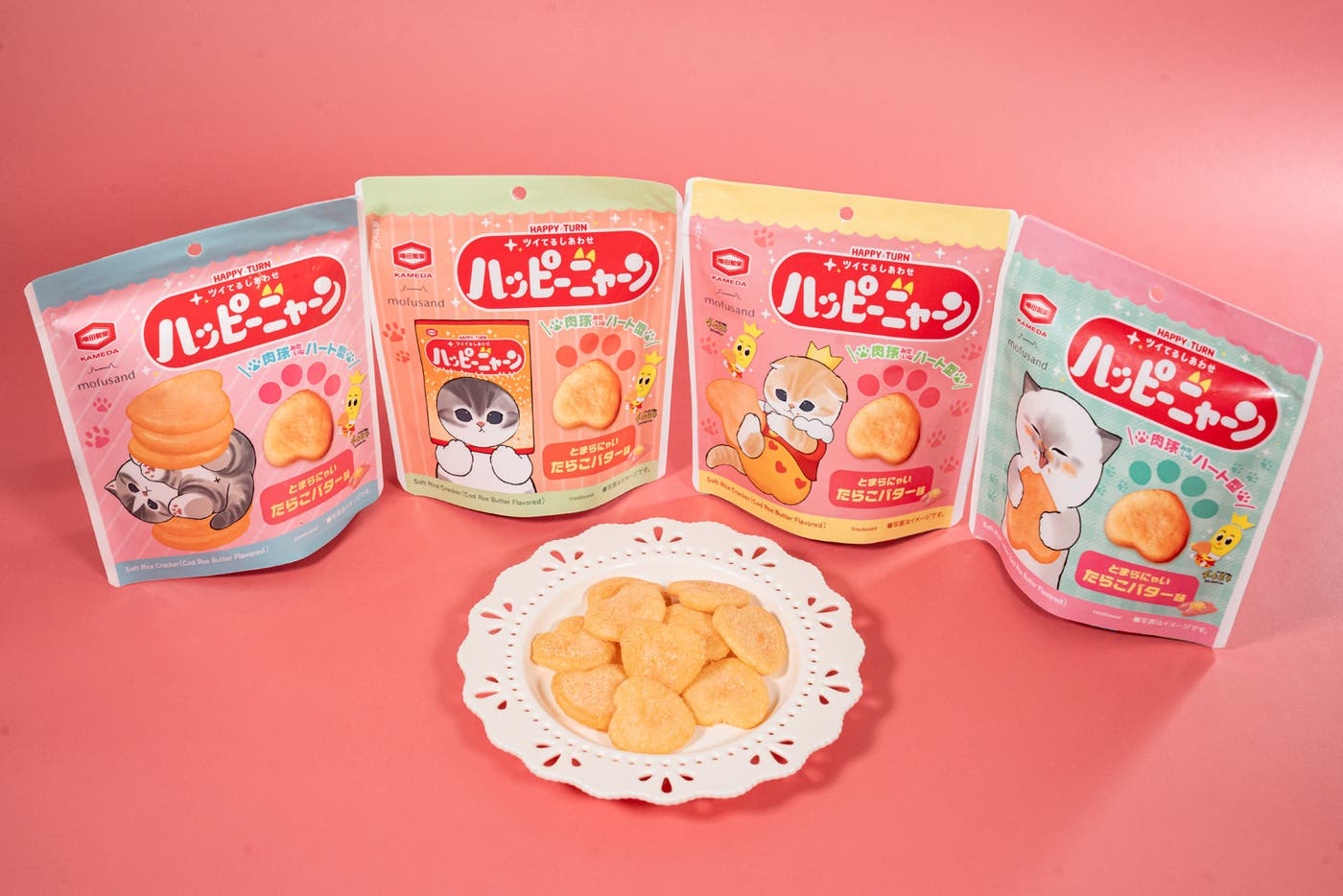 ハッピーニャーン(たらこバター味)各186円(税込)※数量限定