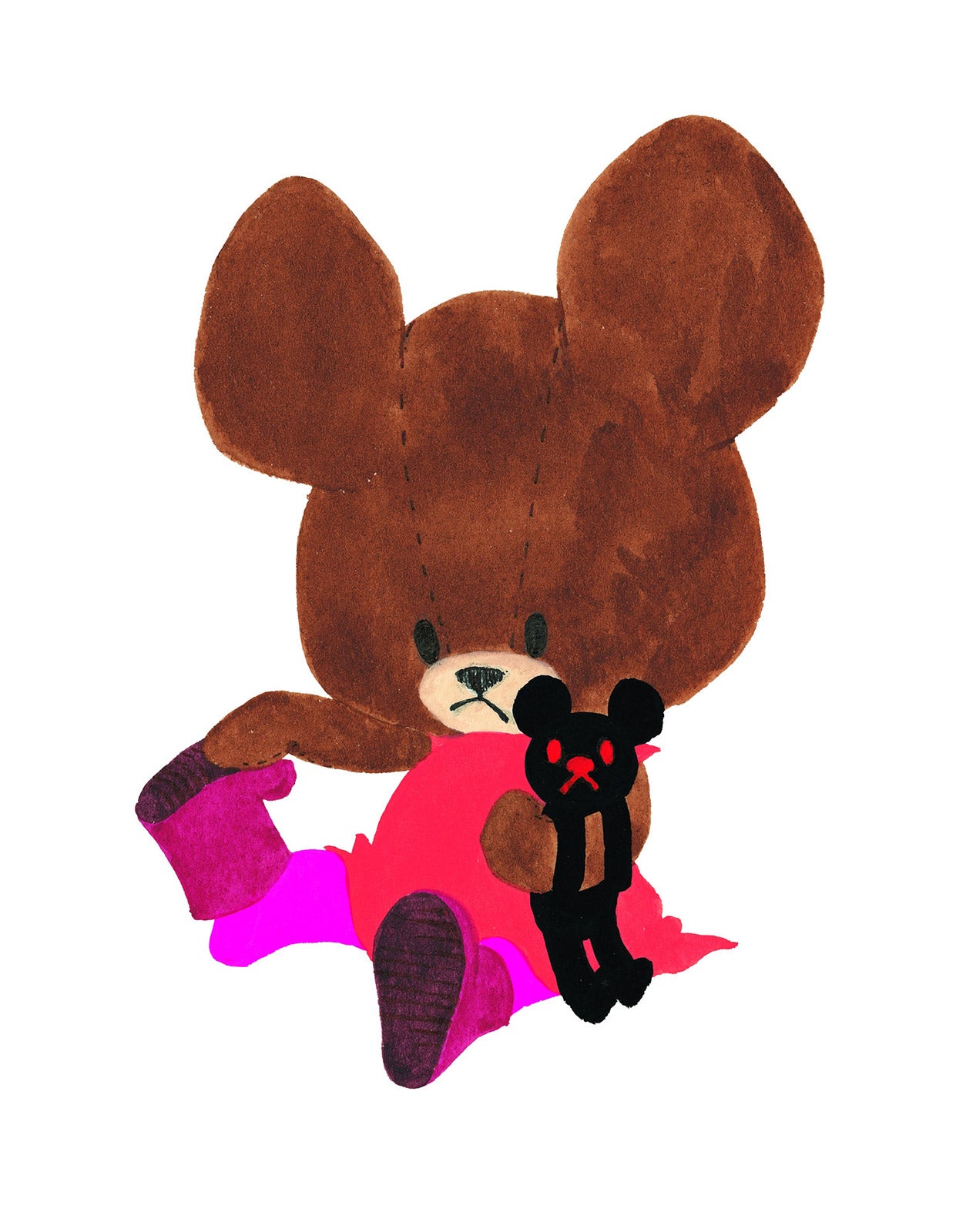 展覧会記念イラスト 『ジャッキー withチャッキー』 （2016年描き下ろし）（C）BANDAI