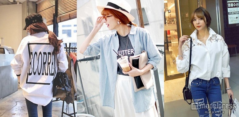 華奢ボディになれちゃうビッグシャツでお出かけしない？