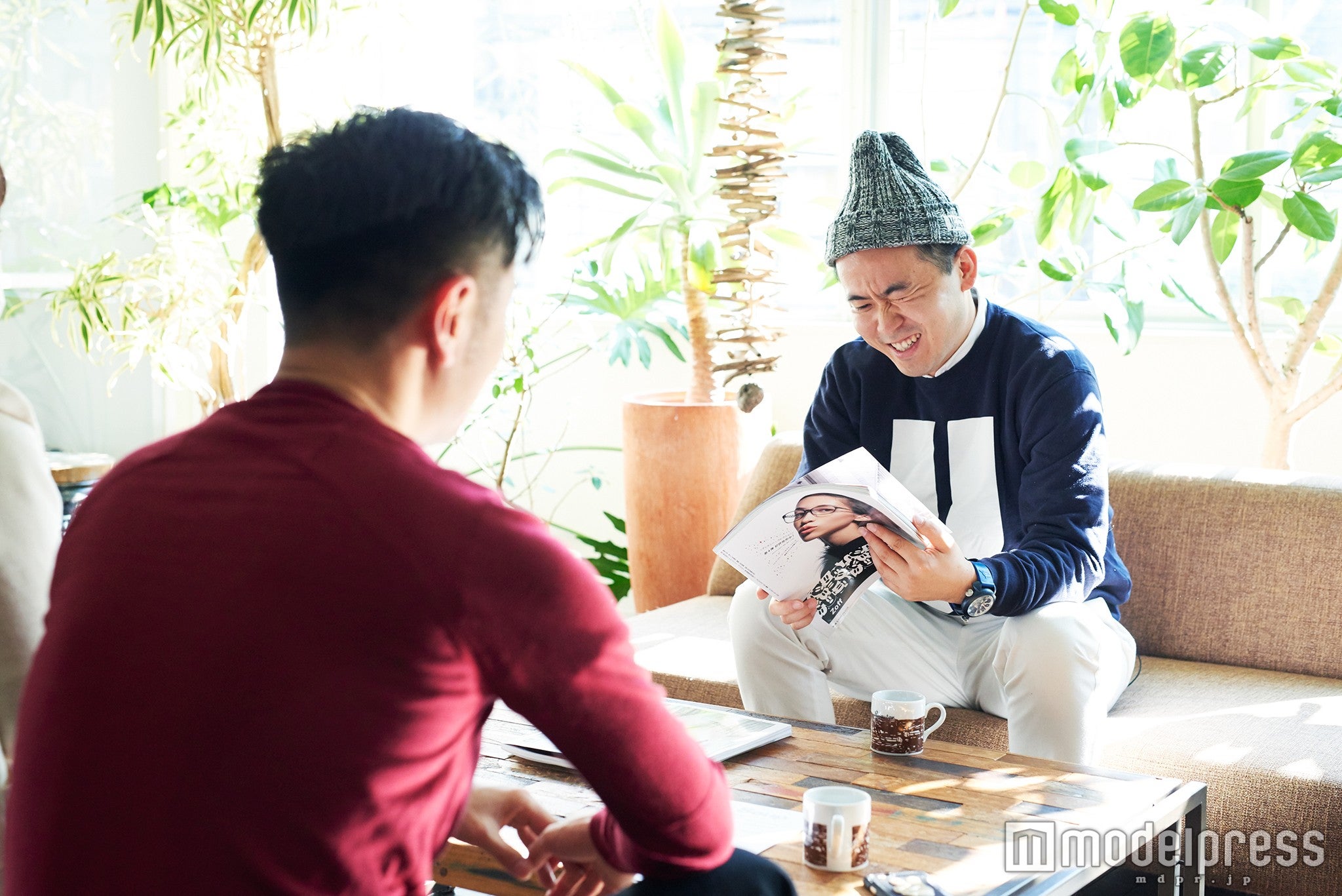 「僕がここに載って大丈夫ですか！？」と不安げだったが…（画像提供：モール・オブ・ティーヴィー）