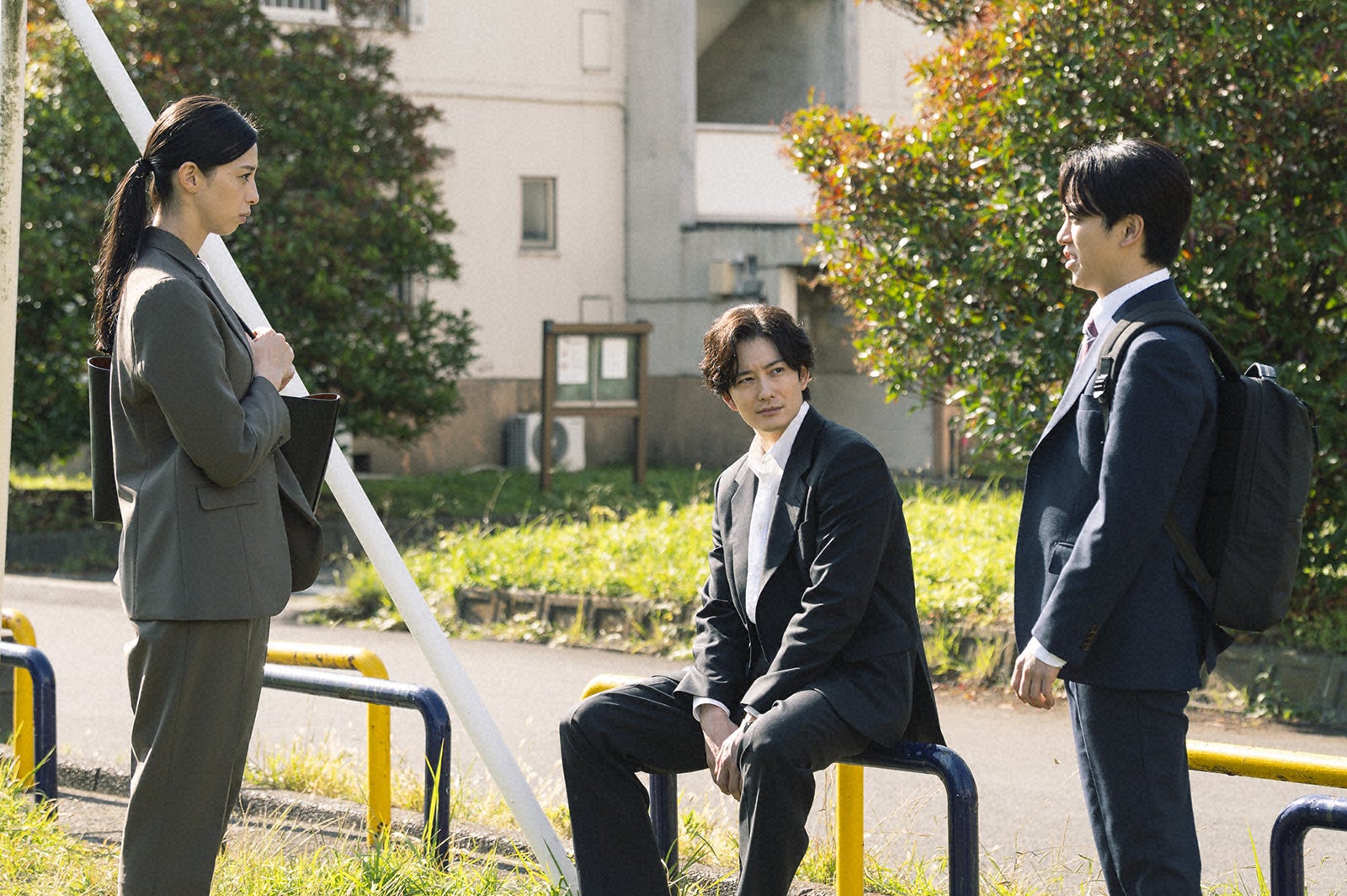 中条あやみ、岡田将生、宮近海斗「田鎖ブラザーズ」第7話（C）TBSスパークル／TBS