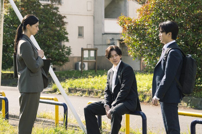 中条あやみ、岡田将生、宮近海斗「田鎖ブラザーズ」第7話(C)TBSスパークル/TBS
