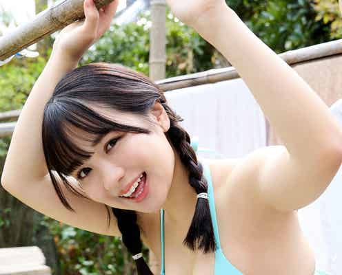 “ミニグラの新星”池本しおり、色白のふんわりバスト際立つ