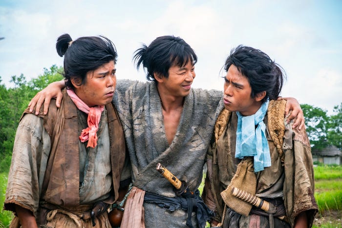 仲野太賀ら「豊臣兄弟!」(C)NHK