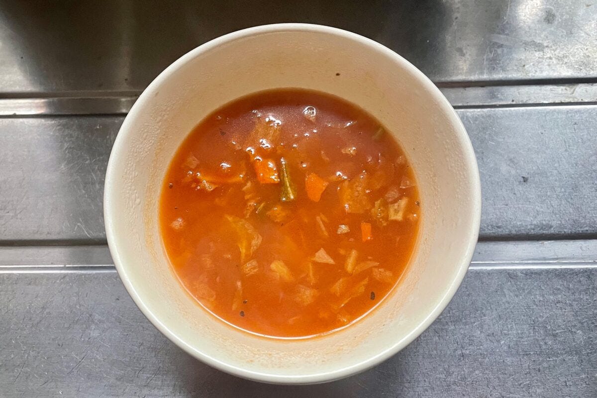 無印良品5種野菜のミネストローネ