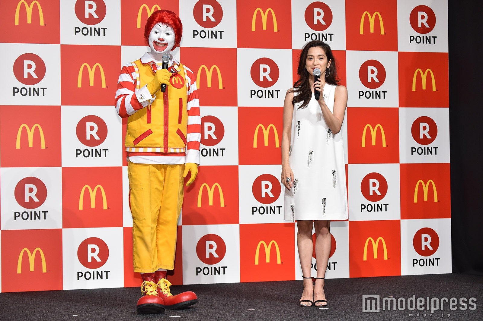 ドナルド・マクドナルド、中村アン （C）モデルプレス