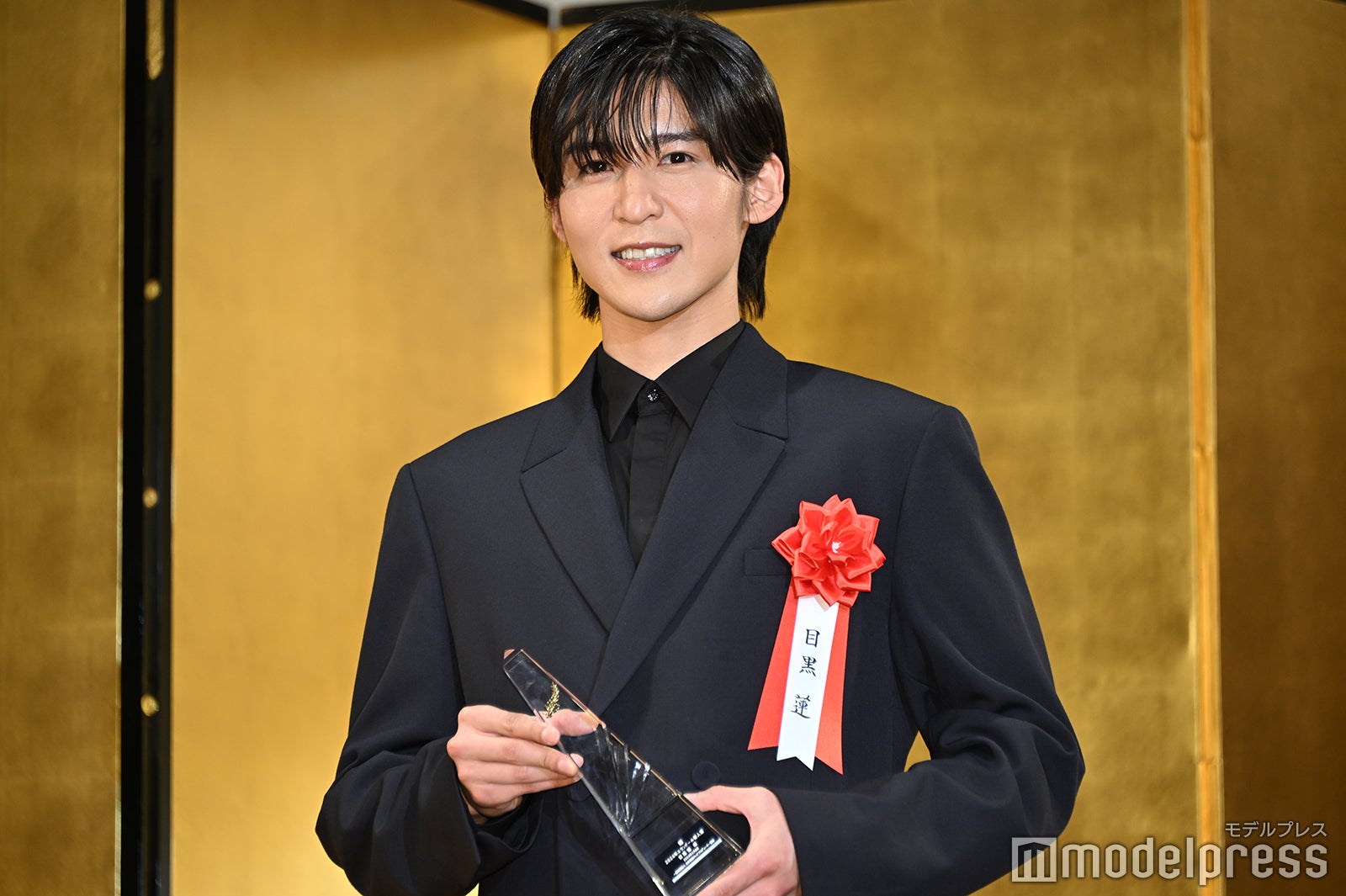 Snow Man目黒蓮、受賞はメンバー知らず 1番伝えたい相手に会場ほっこり＜2024年 エランドール賞＞