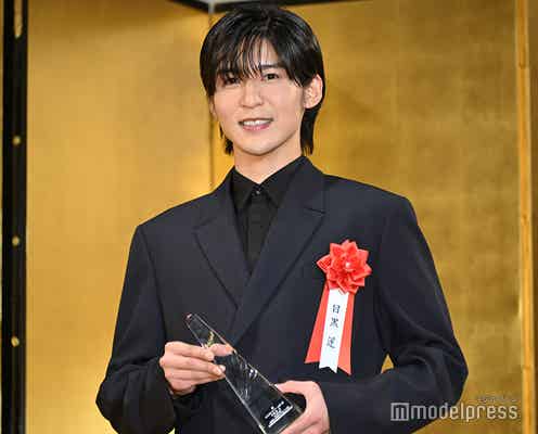 Snow Man目黒蓮、受賞はメンバー知らず 1番伝えたい相手に会場ほっこり<2024年 エランドール賞>