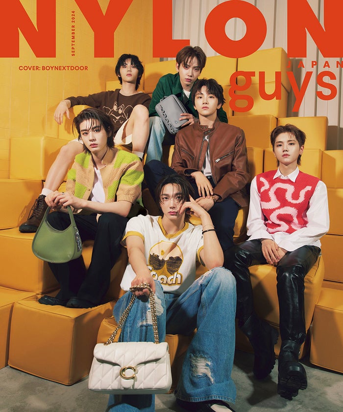 BOYNEXTDOOR「NYLON JAPAN」初登場でWカバー メンバーの頭の中覗き見