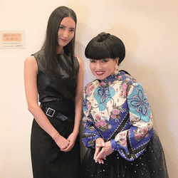 菜々緒、黒柳徹子との2ショット写真公開に反響「最高かよ」「すごい異色のコラボ」