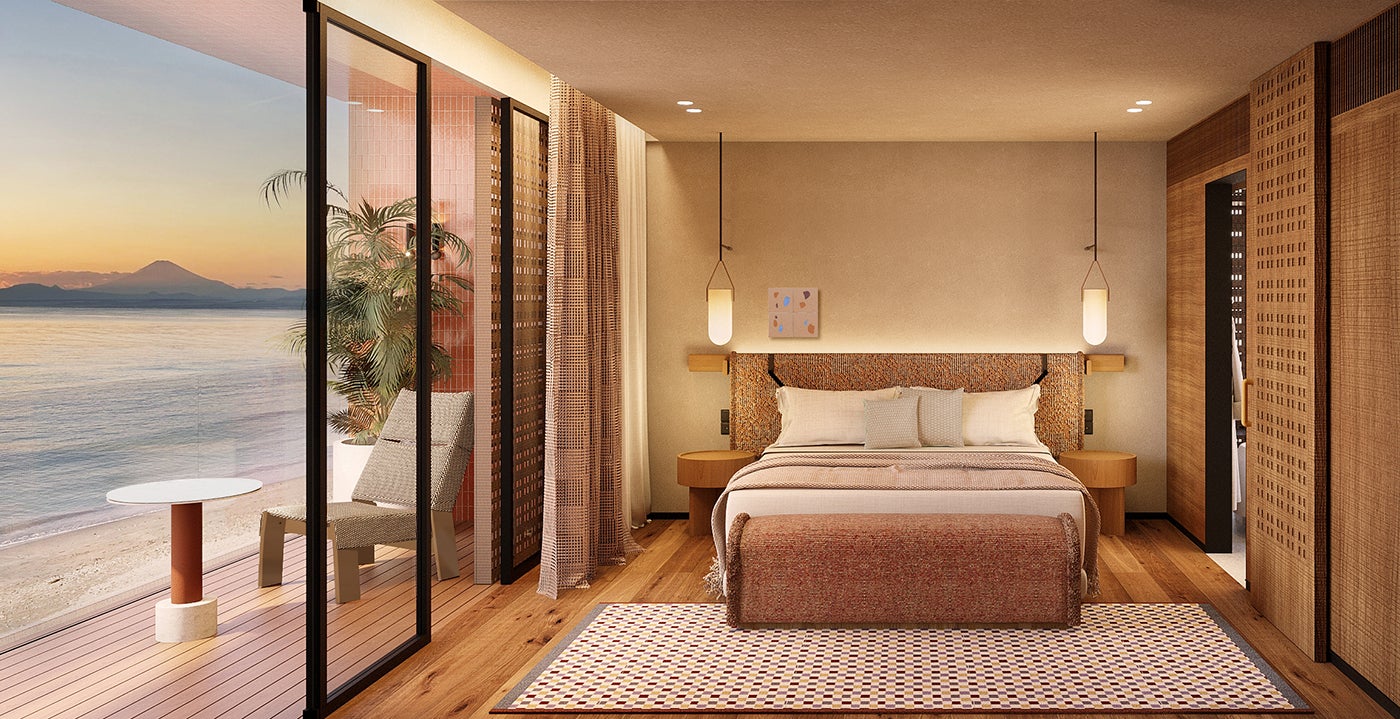 葉山の穏やかな海を眺める新ホテル「カーサ キャバン ハヤマ」2025年12月開業