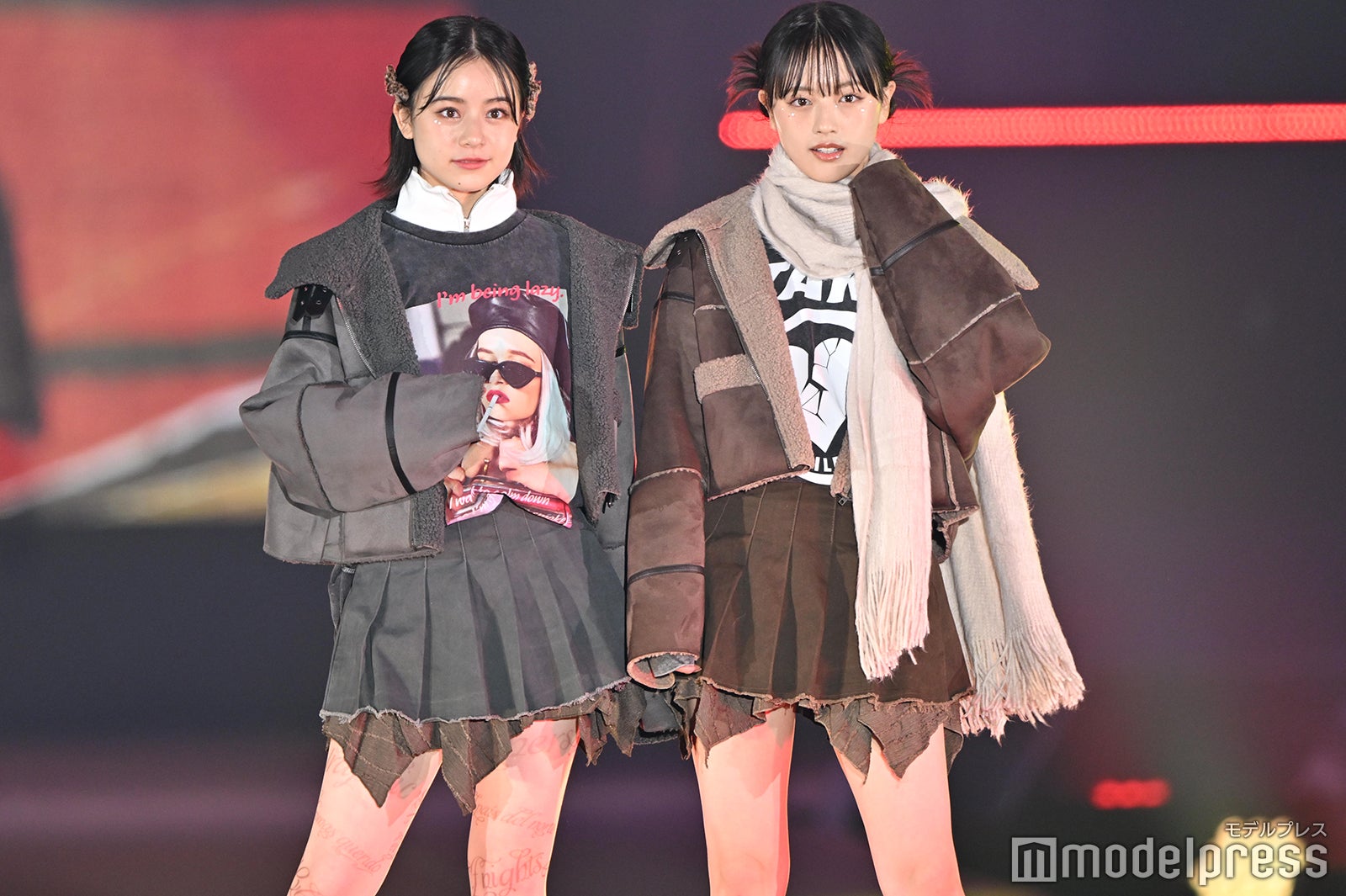 瀬戸琴楓、上坂樹里「Seventeen」ステージ（C）モデルプレス