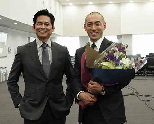 市川海老蔵、月9クランクアップ 織田裕二から刺激「大変勉強になりました」<SUITS/スーツ>
