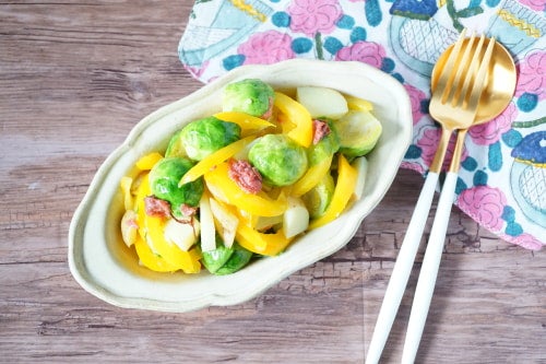 春野菜のホットサラダ桜風味