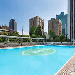 日中のガーデンプール/画像提供:ANAインターコンチネンタルホテル東京